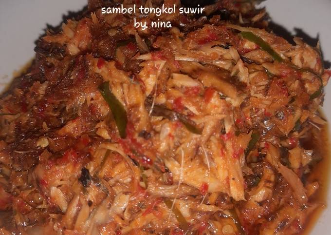 Resep Sambal Tongkol Suwir Oleh Nannanina Cookpad