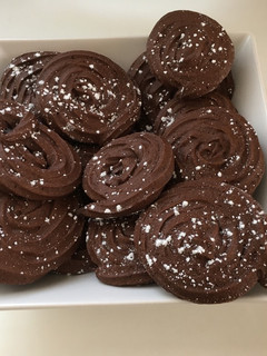 Una foto de Galletas de chocolate sin gluten