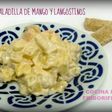 Ensaladilla de mango y langostinos