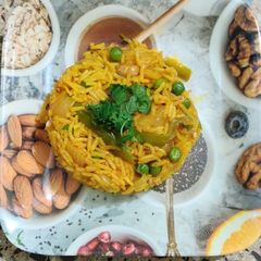 A picture of Vegetables Pulao.