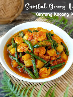 Foto resep Sambal Goreng Udang Kentang Kacang Panjang