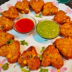 A picture of Crispy Corn Kebab.