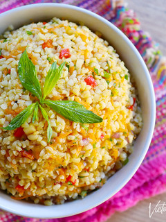 Una foto de Ensalada Fresca de Bulgur