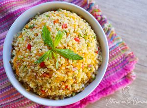 Una foto de Ensalada Fresca de Bulgur