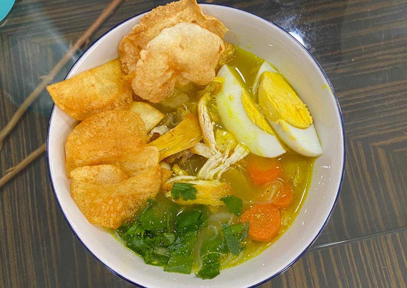 Soto ayam bening