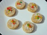 Coconut Rava Barfi