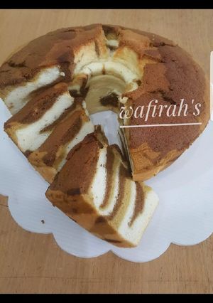 Foto resep Chiffon zebra putih telur