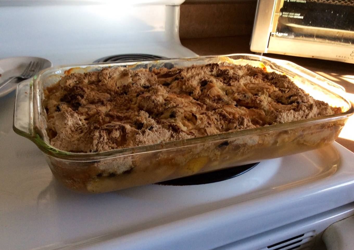 Frank’s Apple Peach Cobbler w/secret ingredient