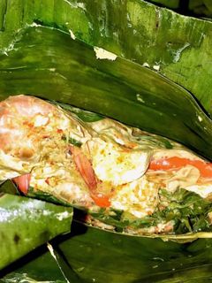 Foto resep Botok Udang Tahu kemangi