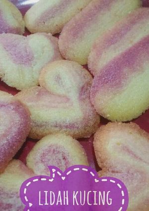 Foto resep Lidah kucing blue berry