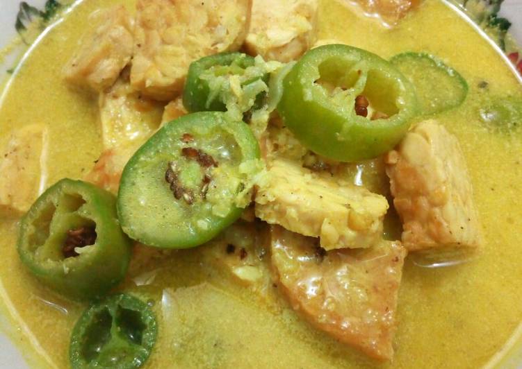 Resep Sayur Tempe Santan yang Enak