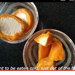 A picture of Mawa mango Roll.