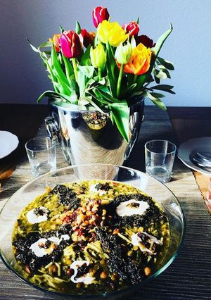 عکسی از دستور آش رشته
