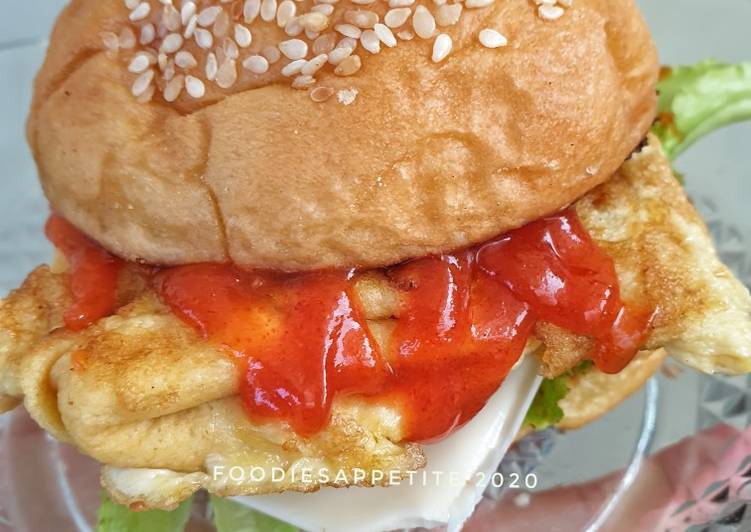 makanan Burger Patty / Daging Burger Jadi, Bisa Manjain Lidah