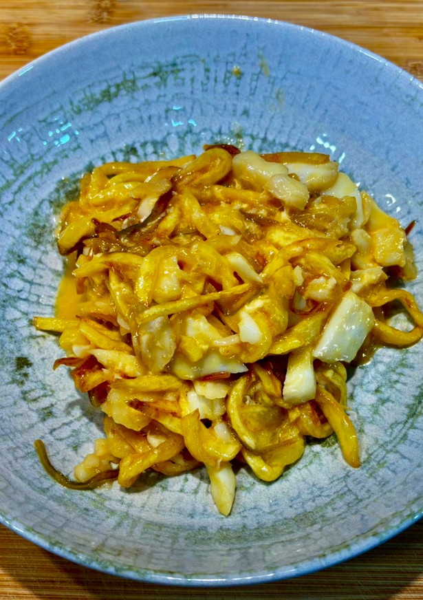 Una foto de Bacalao a Bras