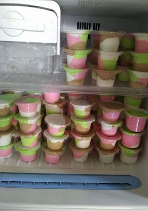 Foto resep Es cream susu homemade