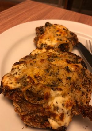 Una foto de Milanesas a la fugazzeta