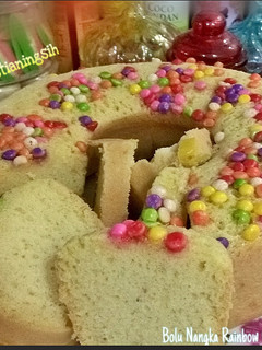 Foto resep Bolu Nangka Rainbow chocochip