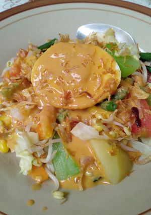 Foto resep Gado - gado siram