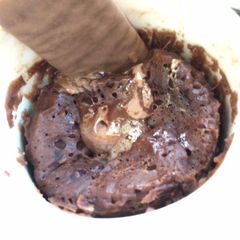 Chocolate microwave mug cake ✨🍫 ☕️ A picture of Chocolate microwave mug cake ✨🍫 ☕️.
