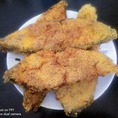 A picture of Manglore  Rava  Fish  Fry.