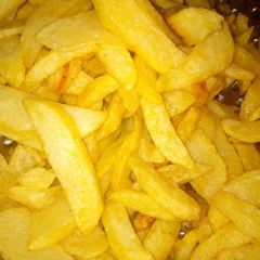 Fried potatoes A picture of Fried potatoes.