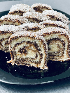Kókusz tekercs recept fotója