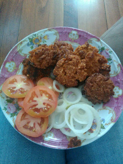 Una foto de Nugget's de soya al horno