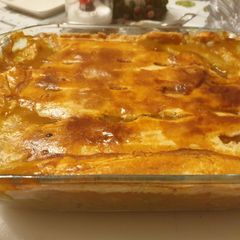 A picture of Easy steak pie.