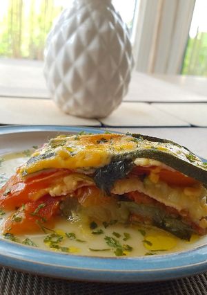 Foto di Lasagna di zucchine e pomodoro (senza pasta)
