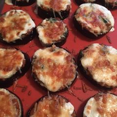 A picture of Baked Eggplant Slices.