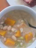 Porotos con cerdo ahumado