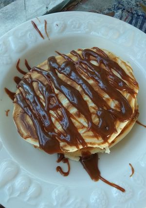 Una foto de Pancakes americanos
