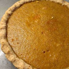 A picture of Butternut Squash Pie.