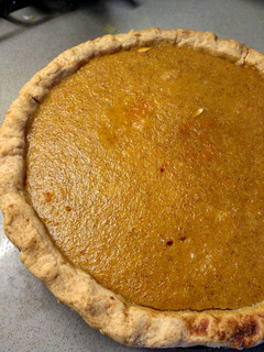 A picture of Butternut Squash Pie.