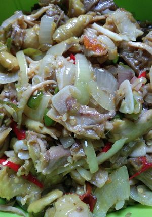 Foto resep Oseng Ayam Kampung