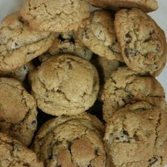 A picture of Chocolate chip cookies - whole wheat.