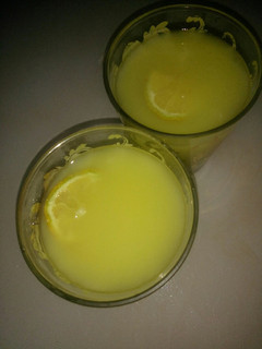 A picture of Ginger juice.