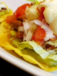 Una foto de Tacos de maíz fritos