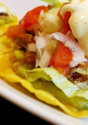 Una foto de Tacos de maíz fritos