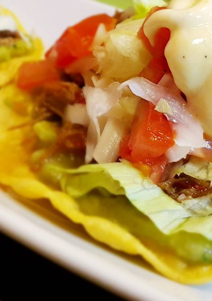 Una foto de Tacos de maíz fritos