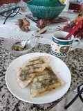 Manakish thyme. مناقيش زعتر