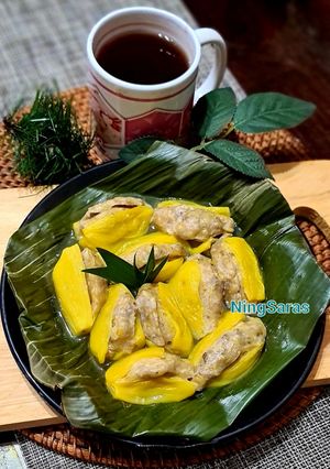 Foto resep Lepet Nangka Pisang Keju 🥟🍌🧀😍😋