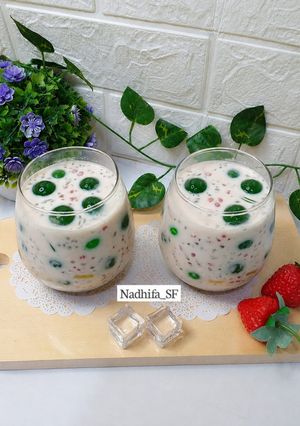 Foto resep Es Jelly Melon
