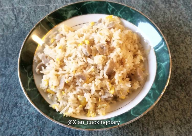 6Cara Membuat Nasi goreng Bakso(Fried rice with Meat Ball) yang Lezat