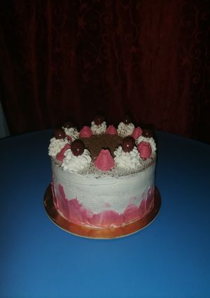 Meggyes-kinder csokis torta recept fotója