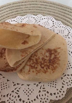 صورة لوصفة خبز عربي سهل وسريع