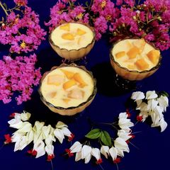 A picture of Fruit Custard.
