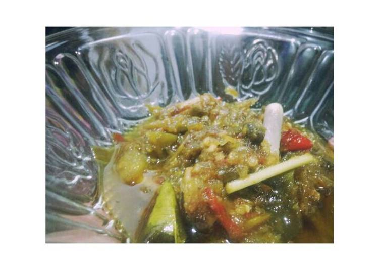 Sambal ijo pedes nyonyor