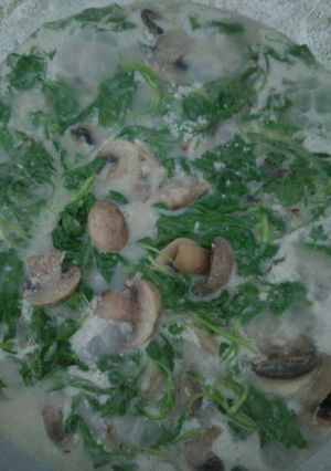 Foto resep Bobor bayam jamur